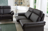 Sofa München Dickleder brown